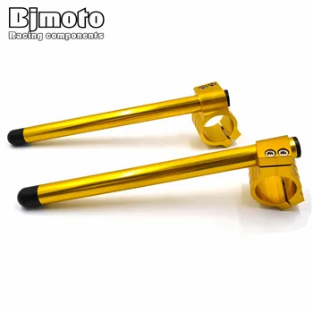 

BJMOTO Pair 41mm CNC Motorcycle Clip Ons Fork handlebars Clamp For Yamaha R3 MT03 MT25 2015-2018,R25 2013-2018,R3 ABS 2017-2018