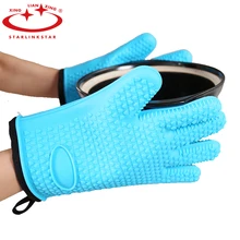 1 шт. силиконовые термостойкие многоцелевые гриля перчатки для барбекю приготовления выпечки открывания банки кухонные инструменты для выпечки