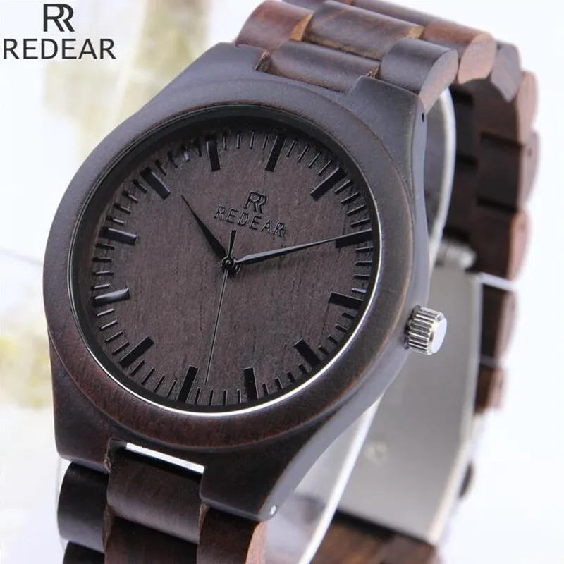 REDEAR901 font b all b font bamboo material luxury men s font b watch b font