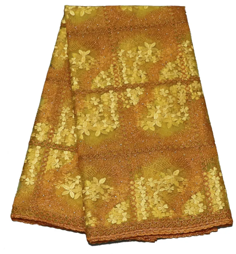 

new african lace fabric african net lace 2018 yellow french net lace for sewing accessories