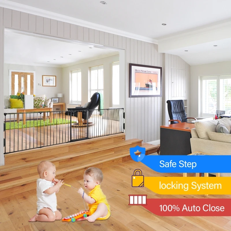 Fireplace Fence Multi Functional Fence Bbq Pet Baby Safety Gate