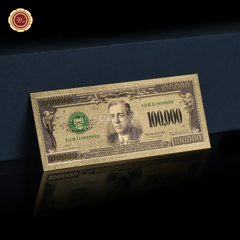 

US color banknote paper money american $1000000 Dollar Value Collection