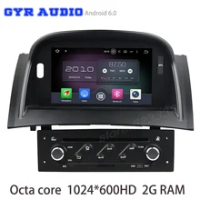 Восьмиядерный Android 6.0 Автомобильный DVD Радио для Renault Megane 2 II Fluence 2003-2009 с GPS USB WI-FI 4 г Bluetooth Зеркало Ссылка радио