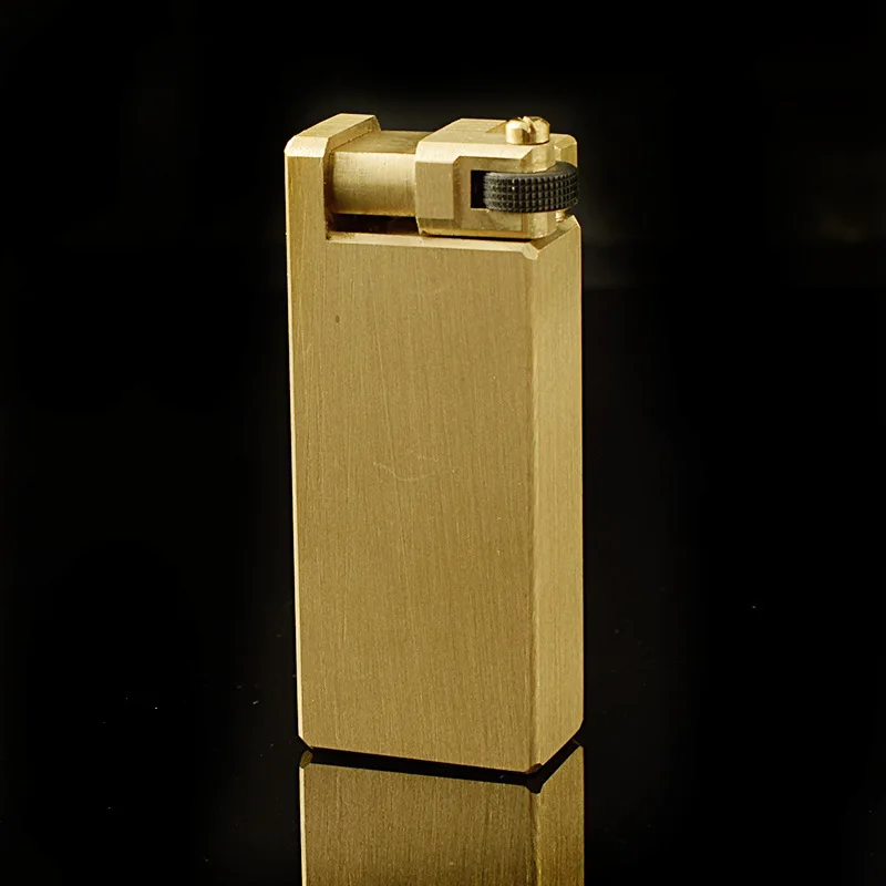 

Heavy trenches kerosene lighter pure copper metal grinding wheel open flame lighters personality