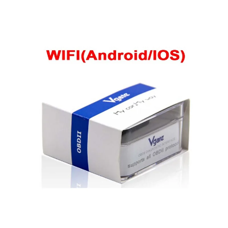 ELM327 OBD2 сканер Vgate iCar2 Pro Bluetooth 4,0 wifi для Android/IOS Бортовая Диагностика машины авто инструмент Easydiag PK ELM327 v2.1 - Цвет: Vgate WIFI