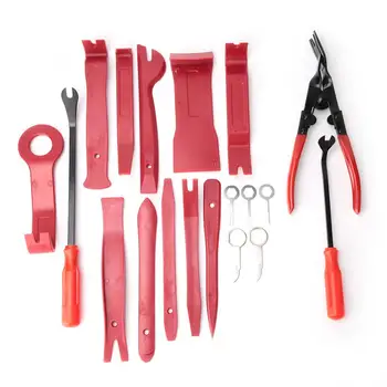 

19pcs Car Maintenance Sound Audio Disassembly Trim Tool Set Door Panel Removal Scraper Tool Kit for Car Repairing