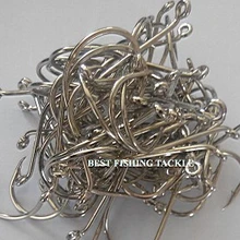 Большой Рыболовный крючок осьминог клюв 9/0 белый никель рыболовные снасти колючая крючок 15 шт./упак. 1$ скидка еще одна покупка