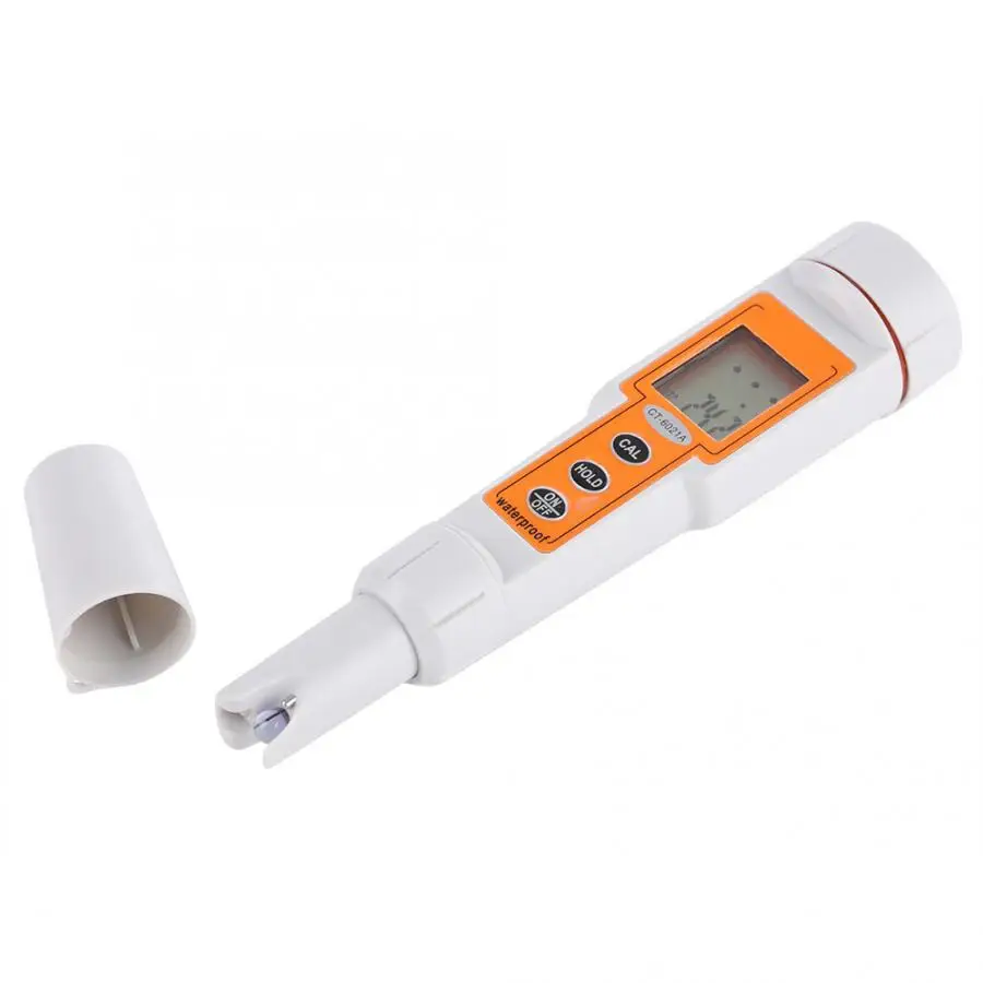 Aquarium Test Water Quality Tester Purity Test Pen 2 in 1 Portable Digital PH TEMP Meter Water Quality Tester Purity Test Pen