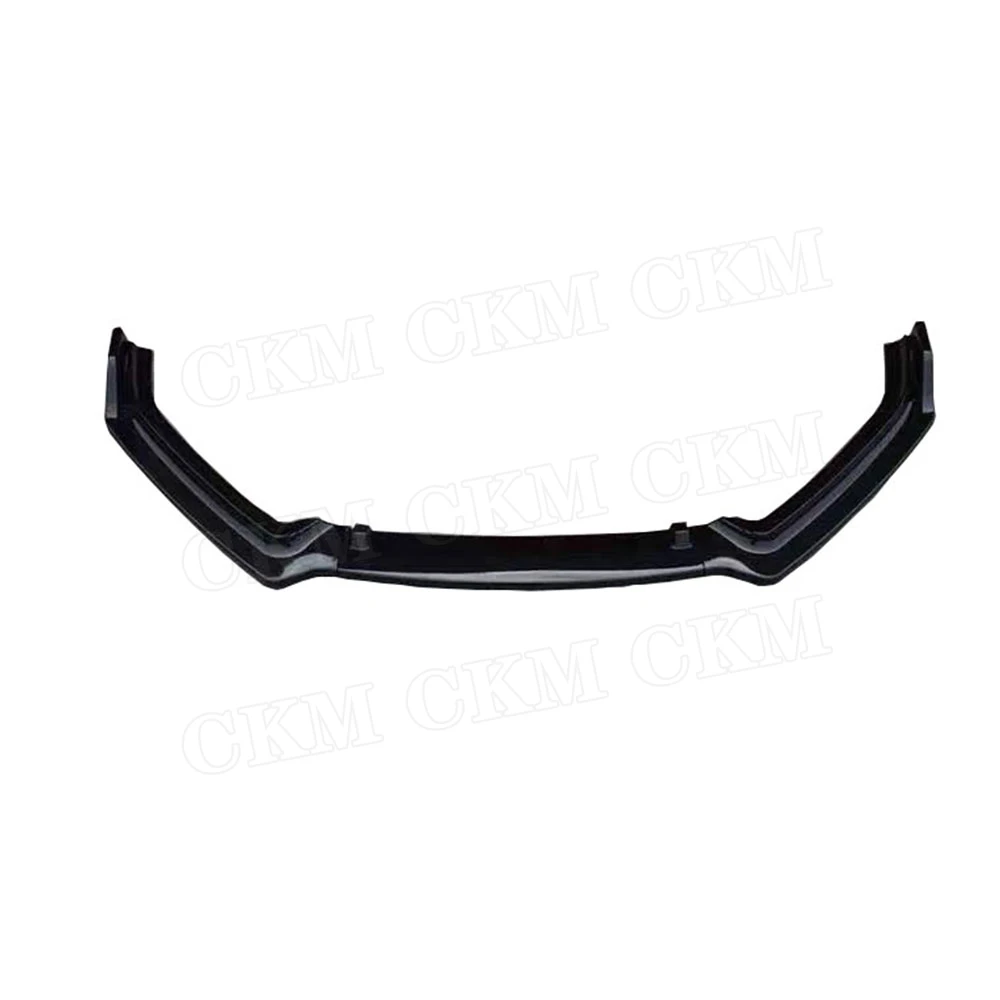 Para Polo ABS coche labio delantero barbilla Spoiler para Volkswagen VW Polo estándar 2014-2019 no para cabeza GT parachoques pala Protector