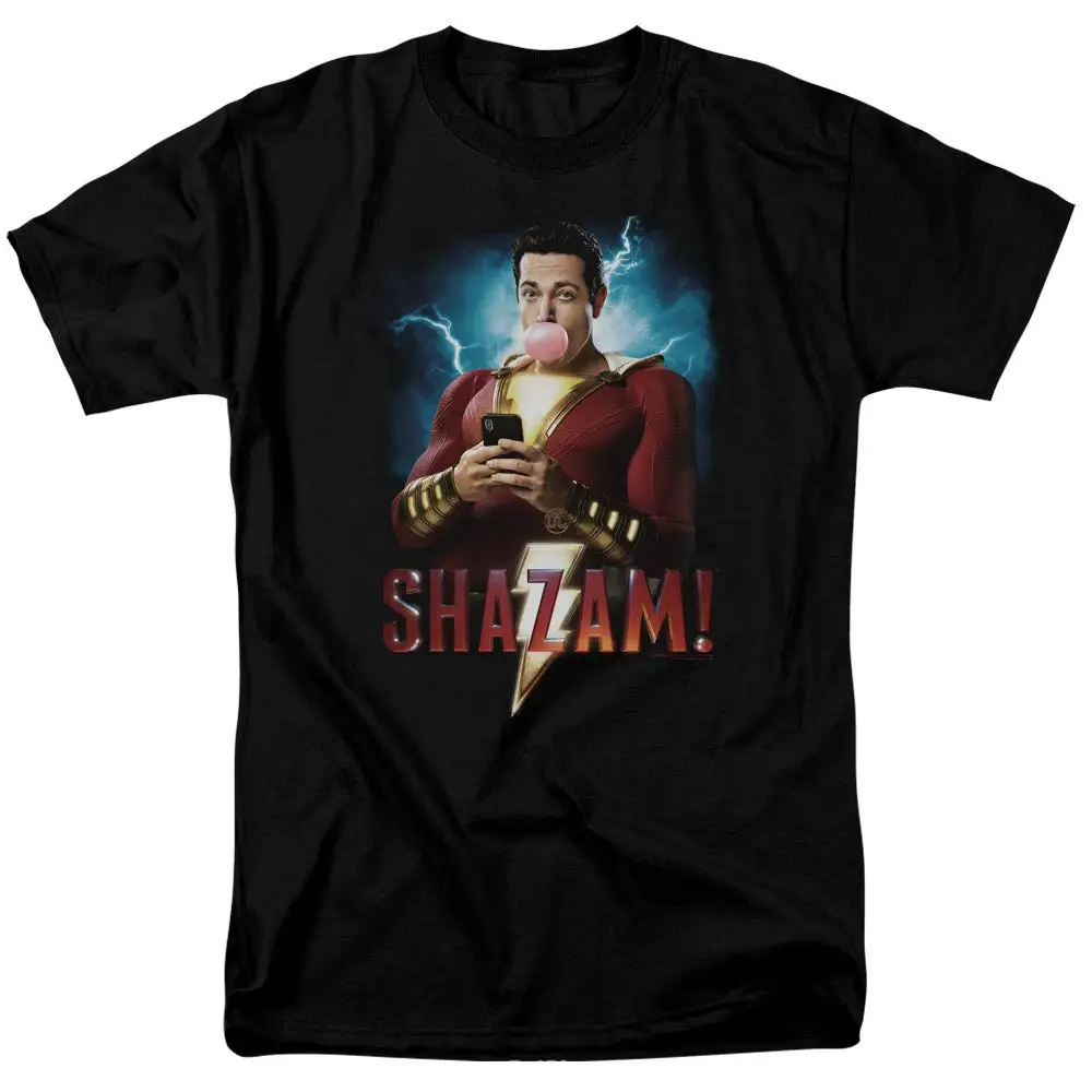 Shazam Movie Blowing Up Мужская футболка унисекс для взрослых футболки высокого качества с
