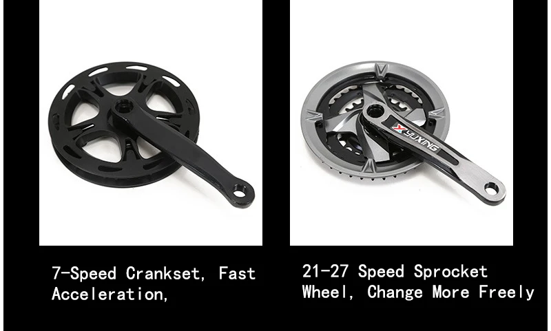 Flash Deal 26 Inch 7/21/27speed Cross-country Mountain Bike Aluminum Frame Snow Beach 4.0 Oversized Bicycle Tire Dirt Bikes for Men & Women 8