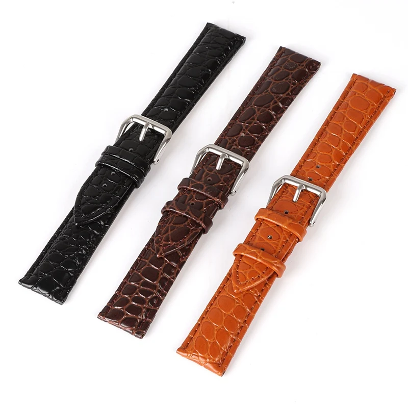 Watch Band Strap Retro Style Pin Buckled Leather Wristwatch Bands Replacement Accessories Watches Accessories Watch Band Strap Retro Style Pin Buckled Leather Wristwatch Bands Replacement Accessories Watches Accessories