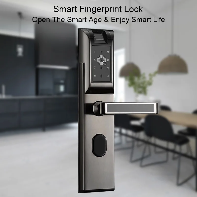 Eseye wifi дверной замок биометрический отпечаток пальца Умный Цифровой Дверной замок приложение телефон Bluetooth для домашней квартиры Противоугонный