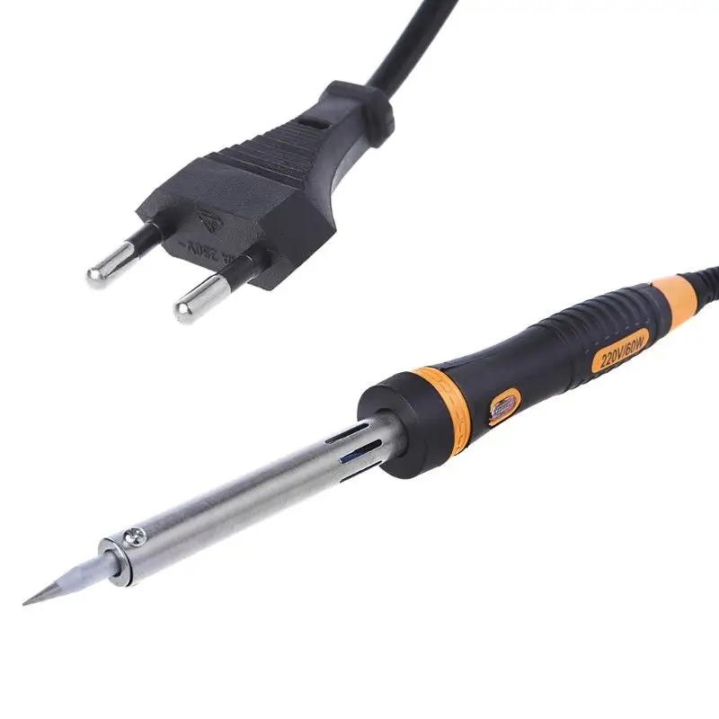 1pcs EU plug 220V 60W Electric Soldering Iron Welding Solder Heat Pencil External Heated Soldering Iron Hand Solder Tool Kit Hot