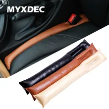 2 шт./лот, практичный автомобильный аксессуар из искусственной кожи, автомобильное сиденье, зазор, украшение автомобиля, апертура, герметичная накладка