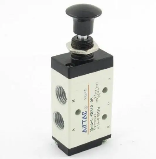 Пневматический пусковой клапан 4R210 08 Kom 1/4 &quotBSPT 5 портов ручной рычажный контроль