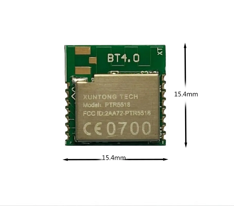 NRF51822 Bluetooth 4 0/4 2 Модуль Ультра маленький размер меньше чем CR2032 Монета батареи PTR5518