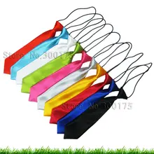 Модные однотонные эластичные регулируемые галстуки в клетку для маленьких мальчиков, школьные аксессуары, свадебные галстуки, детские Студенческие бабочки для смокинга