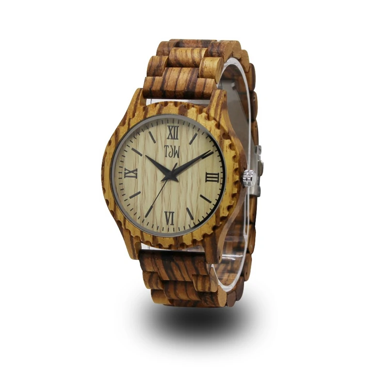 

Men Bamboo Wooden Watch Men Vintage Quartz Casual Wood Watches Business Men's Watches Dress Wristwatch For Unisex