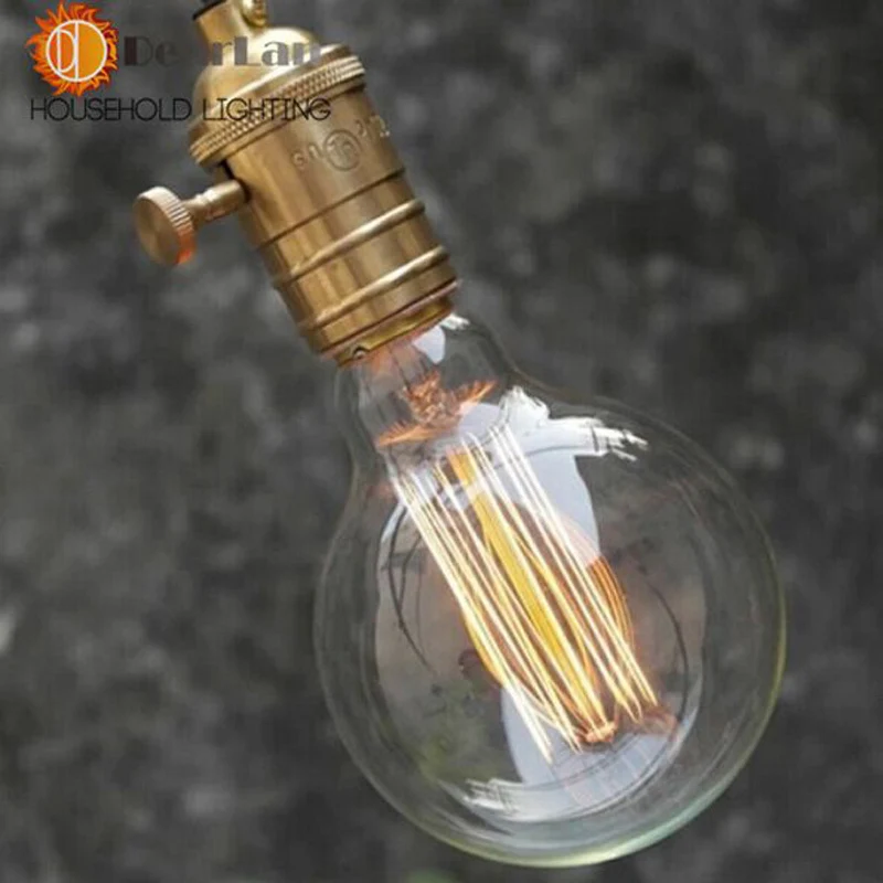 Lâmpadas Incandescentes para lâmpada vintage, diy handmade Glass Color : Clear or Little Smoky