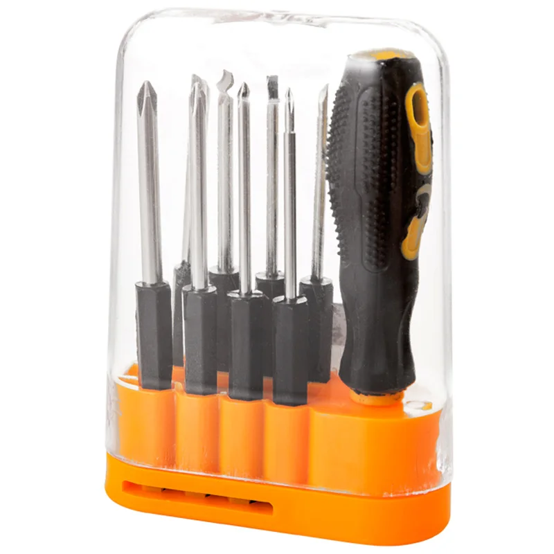 Multi purpose 8 in 1 precision screwdriver set Slotted screw driver torx socket set