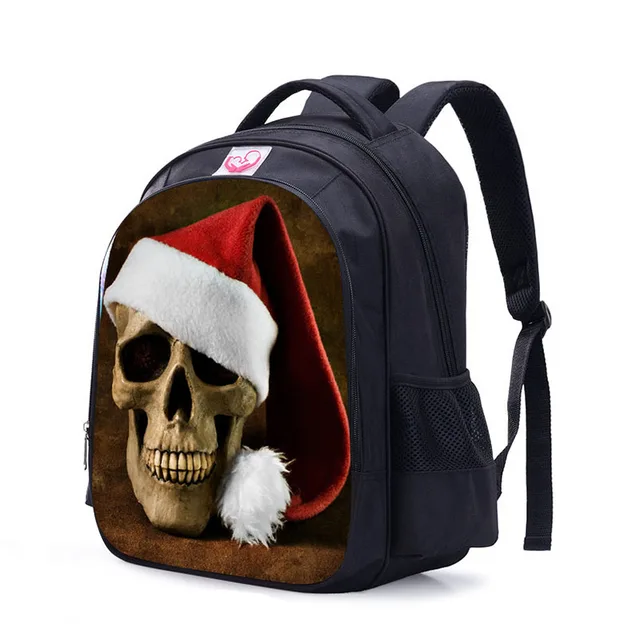 Us 29 92 2017 New Skull Printing School Backpack For Boy Nylon Kids Children Cartoon Book Bag Boys Bags Mochila Escolar Age 6 10 In