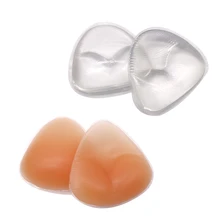 2 пары Сексуальная Для женщин купальник колодки силиконовый гель бюстгальтер колодки Enhancer Вставить бюстгальтер Brassier Съемный бикини колодки обивка для Для женщин