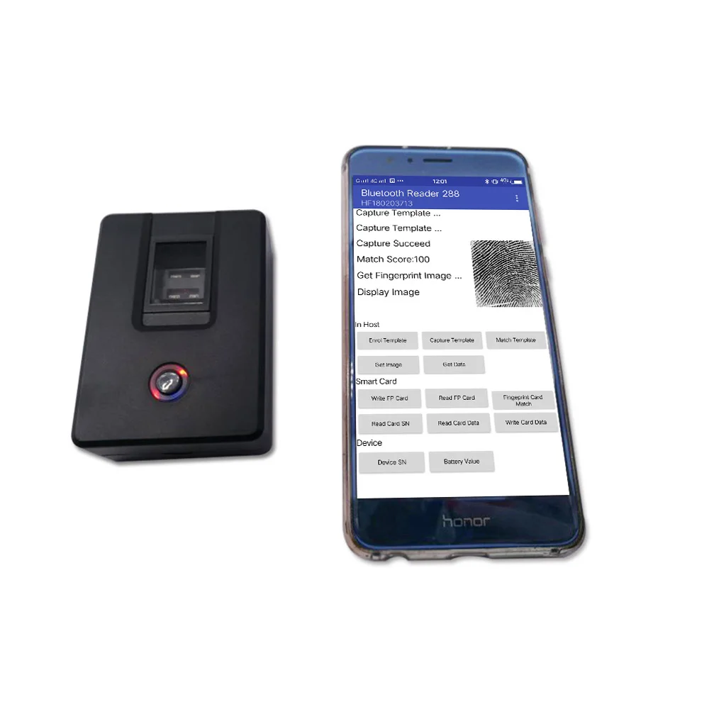 Biostore 5V USB зарядное устройство цифровой Bluetooth считыватель отпечатков пальцев