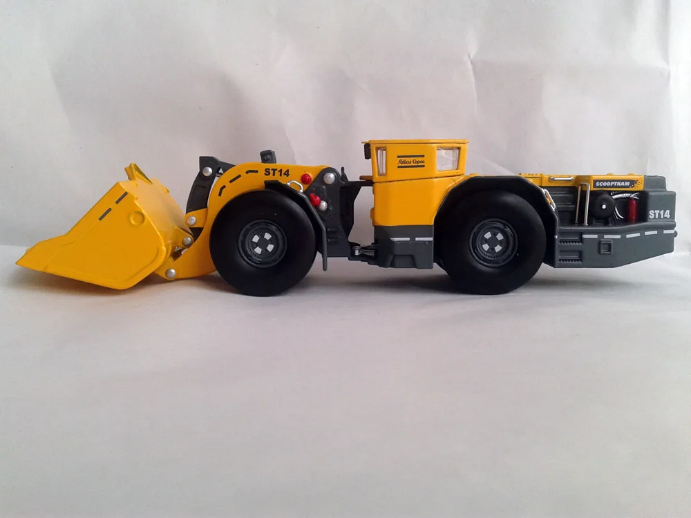 JOAL 280 1:50 Atlas Copco Scooptram ST14 подземная горнодобывающая игрушка