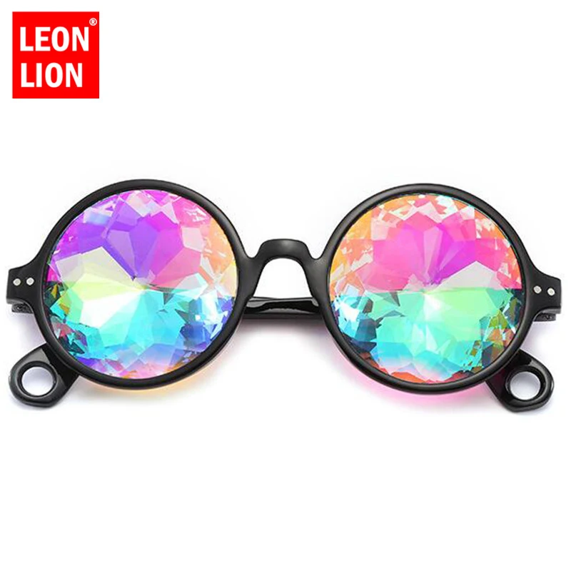 LeonLion 2019 модные радужные цветные солнцезащитные очки для женщин UV400 классические