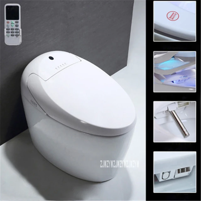 Inodoro japonés de una pieza, inodoro inteligente automático de cerámica,  wc inteligente, gran oferta - AliExpress