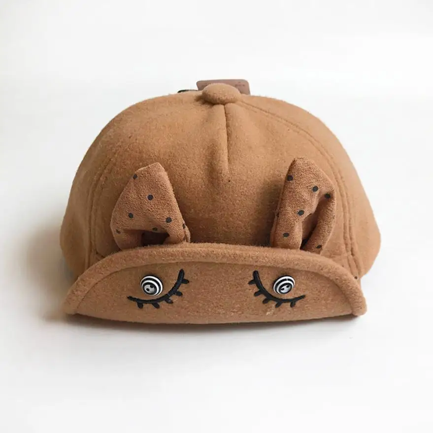 Cute Baby Cartoon Hat Kids Baseball Cap Palm Newborn Infant Boy Girl Soft L9212 | Детская одежда и обувь