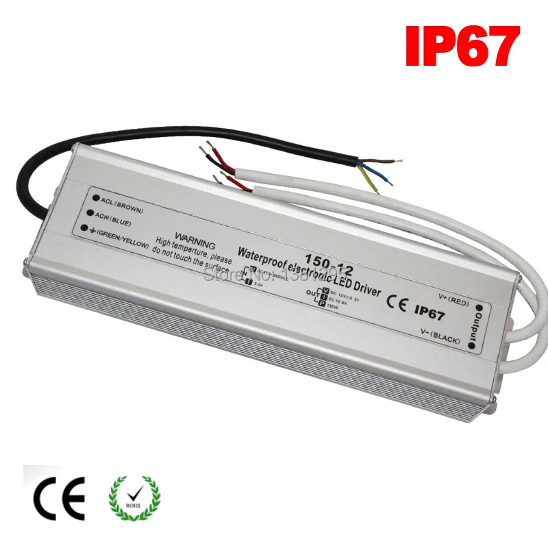 Светодиодный трансформатор 12 в пост. Тока 24 В 100 Вт 120 150 200 250 300 Вт|24v led driver|led