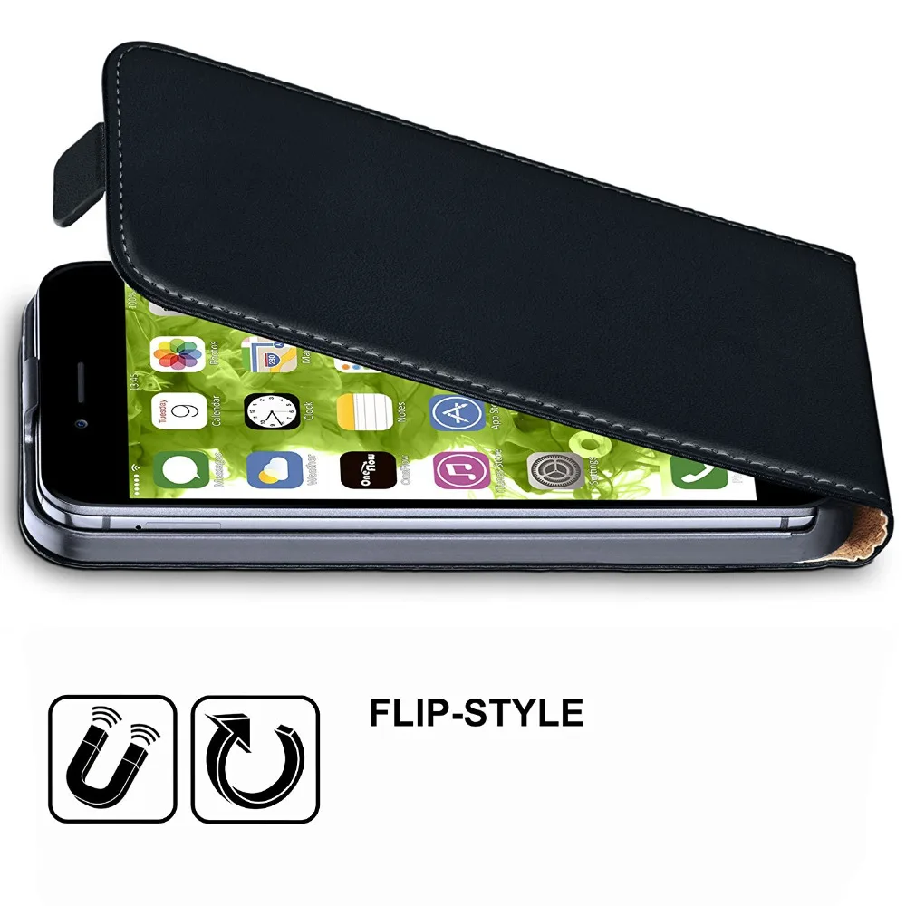 Premium Designer Flip Leather Case for iPhone