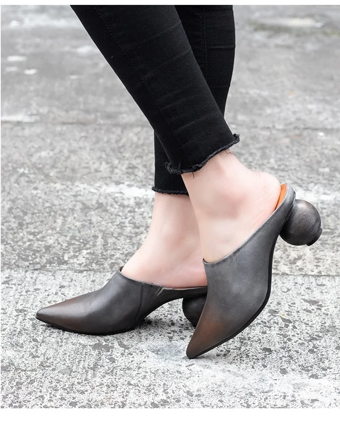 women high heels mules sandals09