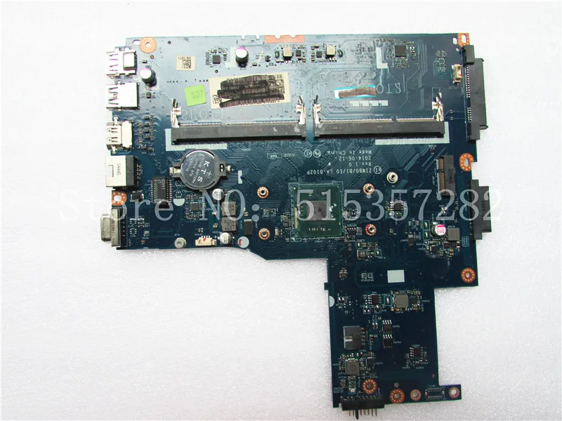 LA-B102P ZIWB0/B1/E0 материнская плата для ноутбука LENOVO B50-30 NOTEBOOK PC с процессором N2840 |