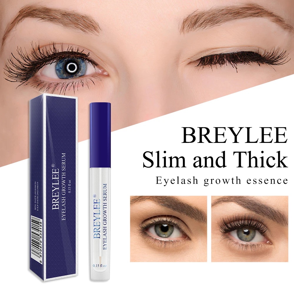 

BREYLEE Eyelash Growth Eye Serum Eyelash Enhancer Longer Fuller Thicker Lashes Eyebrows and Eyelashes Enhancer Makeup Eye Care !