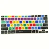Adobe Photoshop teclado atajo diseño funcional silicona para Macbook Pro aire 13 15 17 Protector etiqueta teclado PS ► Foto 1/6
