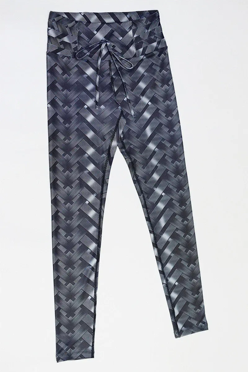 Iron Armor Weave Printed Leggings