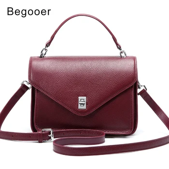 

Girls Small Handbag 100% Genuine Leather Ladies Summer Bag Women Bags High Quality Cowhide Female Shoulder Cross Body Bag Flap