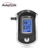 20 шт./лот, портативный мини полицейский цифровой ЖК-тестер на алкоголь, Алкотестер AT6000, мини-анализатор алкоголя, автомобильный привод безопасности, комплект
