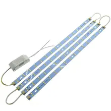 52 см длиной 5730 светодиодный светильник светодиодный потолочный светильник светодиодный светильник источник высокой яркости с драйвером питания холодный белый/теплый белый