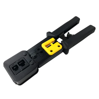 

All Black Networking Pliers RJ45 RJ11 Crimping Cable Stripper Crimper RJ45 Tools For Cat5 Cat5e Cat6 Plug Connector Cable
