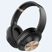 Hot sell Smart Bluetooth headphone music game bass stereo denoise wired+ wireless HD vioce Foldable English voice prompt headset