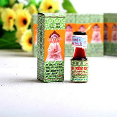 5 шт. натуральное травяное масло Будды для лечения головных болей, желудков, шишек делает вас расслабленным