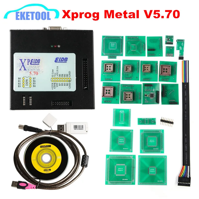 Prix pour 2017 New Sortie XPROG V5.70 + USB Dongle Avec Plein Adaptateurs XPROG-M 5.70 Mieux Que XPROG V5.60/V5.55/V5.0 X prog Boîte En Métal Prix pour 2017 New Sortie XPROG V5.70 + USB Dongle Avec Plein Adaptateurs XPROG-M 5.70 Mieux Que XPROG V5.60/V5.55/V5.0 X prog Boîte En Métal