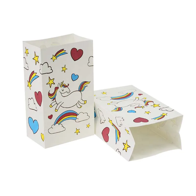 Sacchetto in carta UNICORNO BABY - cm 11,4 x 20,3 (8pz)