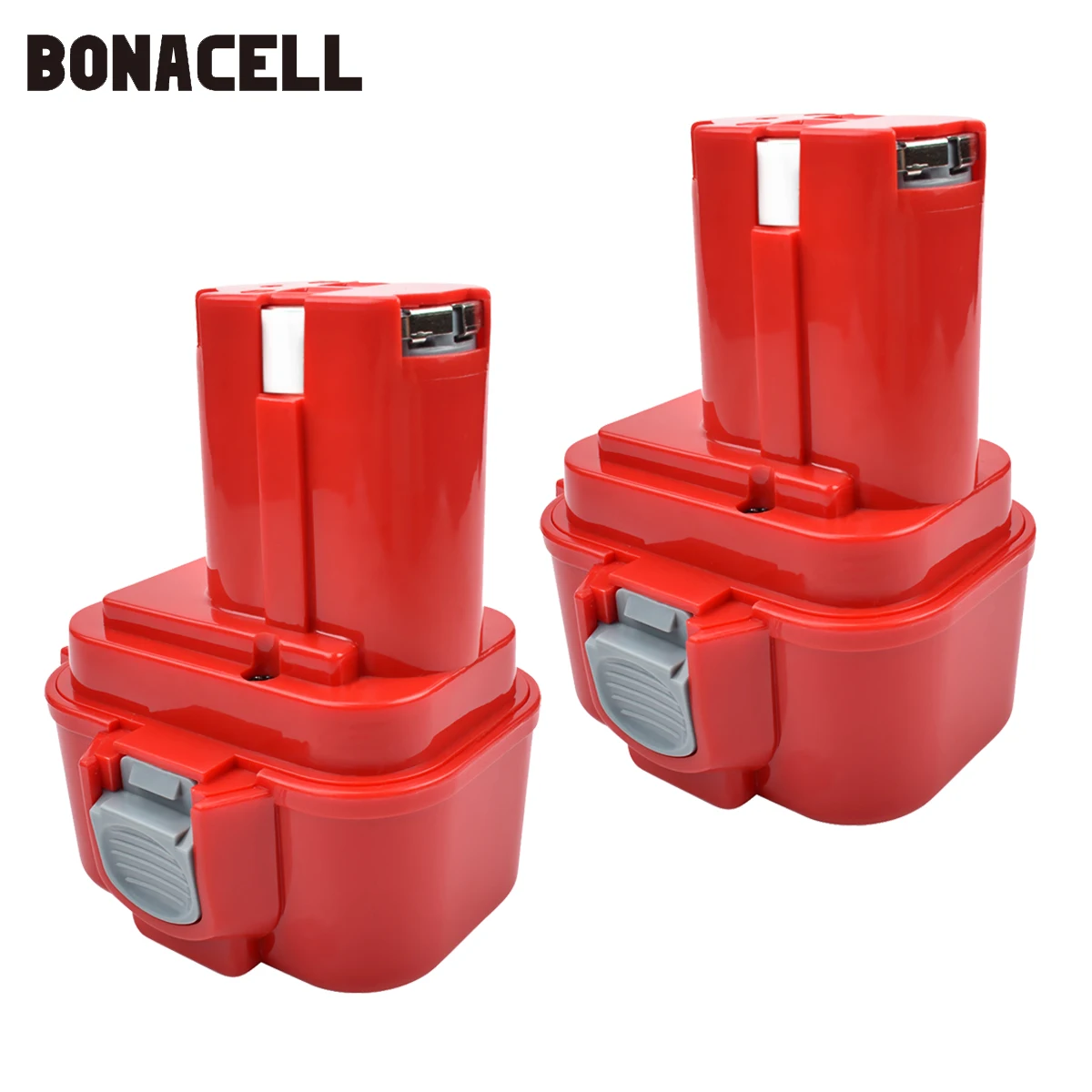 Bonacell 2000 мА/ч, 9,6 V 2.0Ah Мощность инструменты Батарея для MAKITA 9120 9122 9133 9134 9135 9135A 6222D 6260D L10 - Цвет: 2 PACK