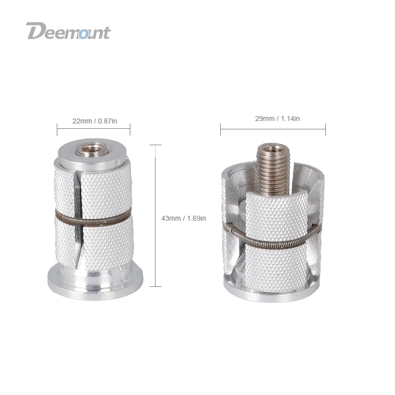 Deemount передняя вилка для велосипеда гайки MTB крепежные расширительные болты для 1 1/" 28,6 мм Steerer безрезьбовая вилка
