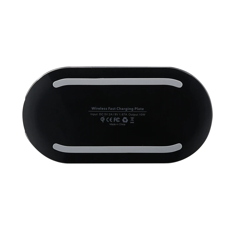 BBSW 10W Qi Wireless Fast Charger Quick Charge 2.0 Charging Plate For SAMSUNG S8 S8 Plus S7 Edge S6 Edge+Note 5 8 For iPhone X 8 (6)